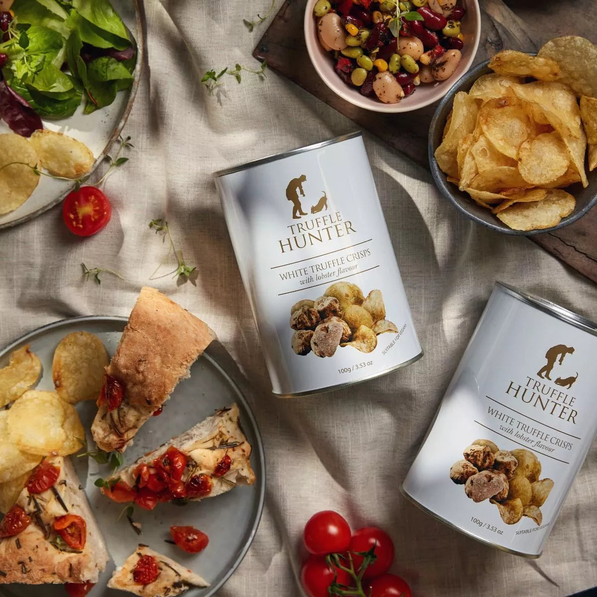 Chips de truffe blanche au goût de homard (100 g)