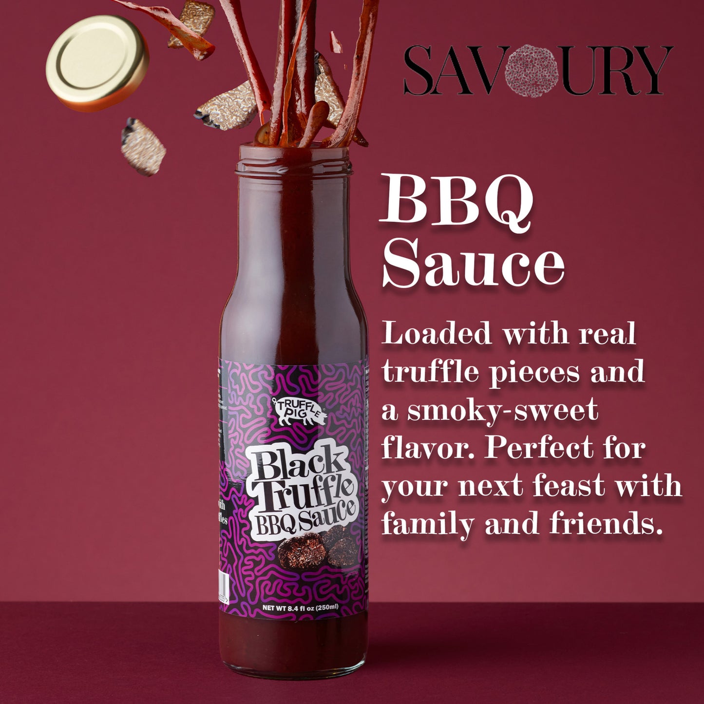 Truffle Pig Black Truffle BBQ Sauce