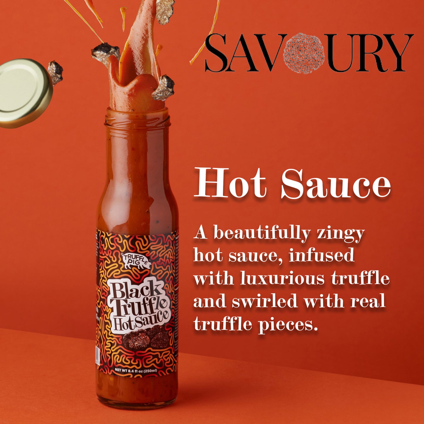 Truffle Pig Black Truffle Hot Sauce