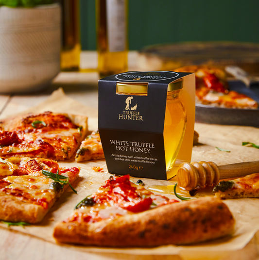 White Truffle Hot Honey - Acacia Honey Condiment 240g