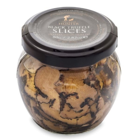 Preserved Black Truffle Slices - Garnish & Seasoning - Gourmet Food