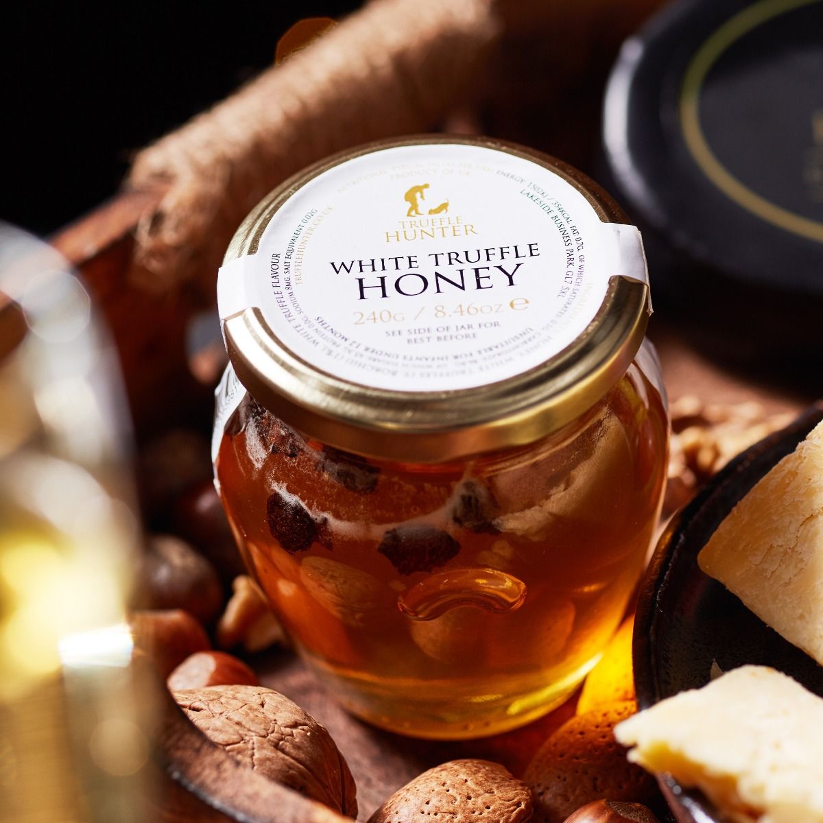 Miel de truffe blanche - Condiment au miel d'acacia 240 g