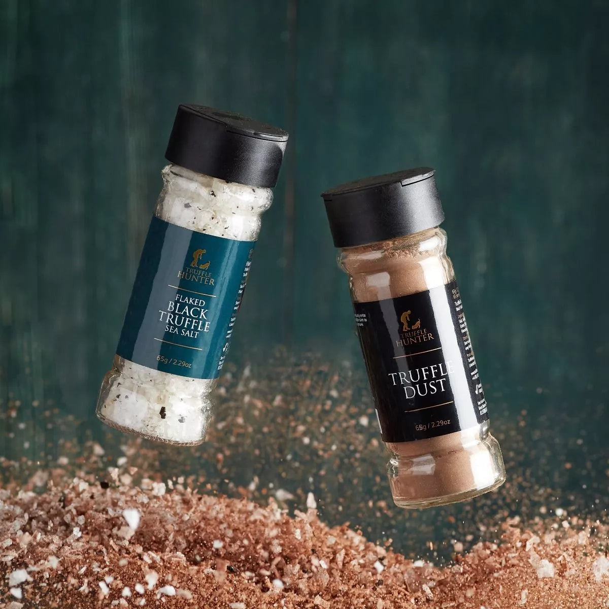 Flaked Black Truffle Salt in Shaker Jar 65g